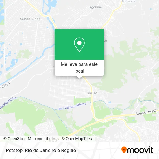 Petstop mapa
