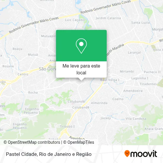 Pastel Cidade mapa