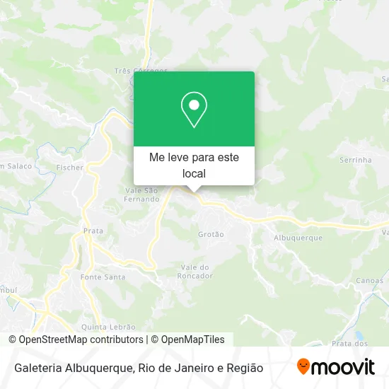 Galeteria Albuquerque mapa
