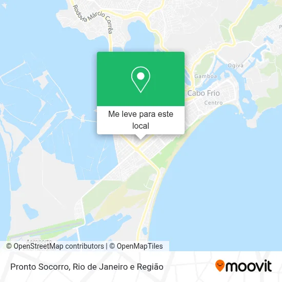 Pronto Socorro mapa