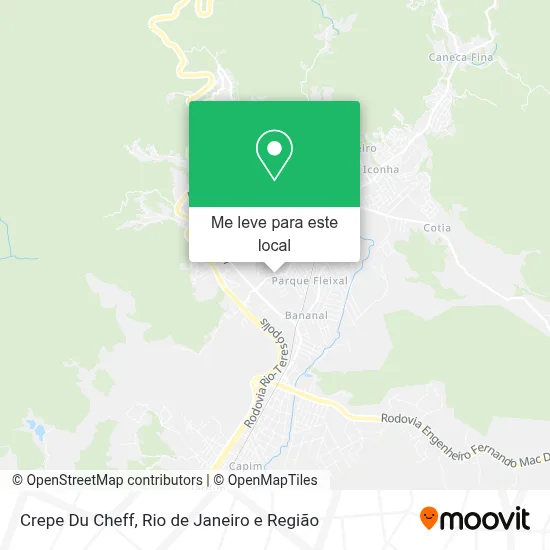 Crepe Du Cheff mapa