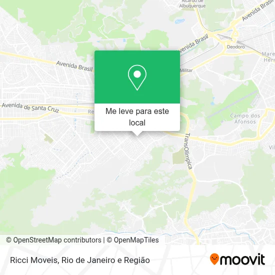 Ricci Moveis mapa