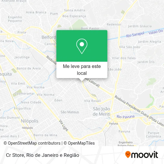 Cr Store mapa