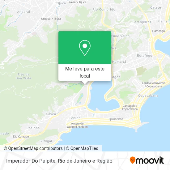 Imperador Do Palpite mapa