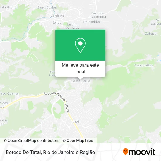 Boteco Do Tatai mapa