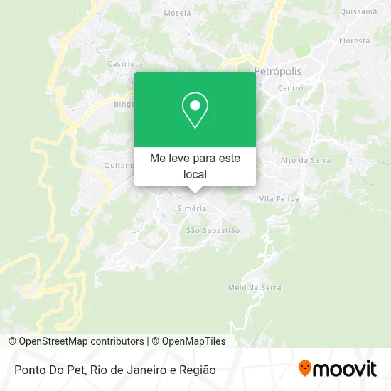Ponto Do Pet mapa