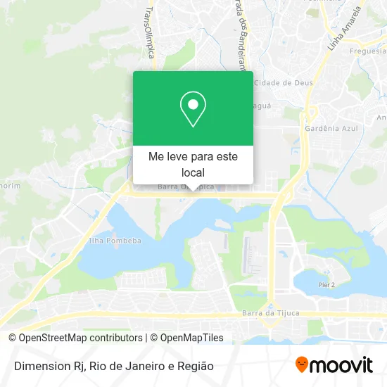 Dimension Rj mapa