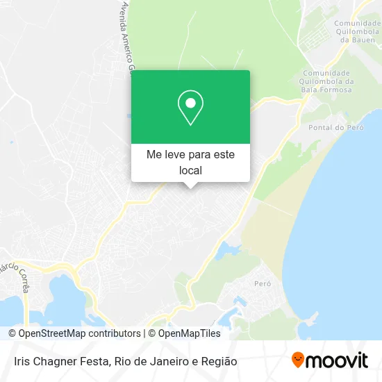 Iris Chagner Festa mapa