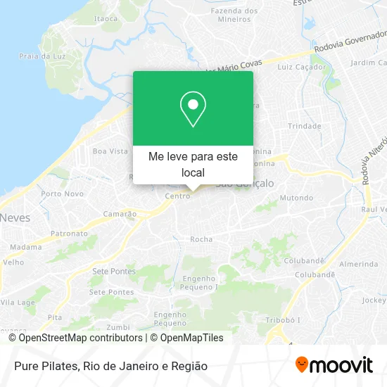 Pure Pilates mapa