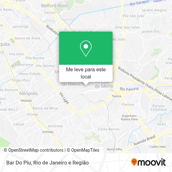 Bar Do Piu mapa