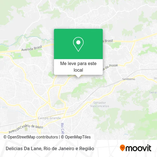 Delicias Da Lane mapa