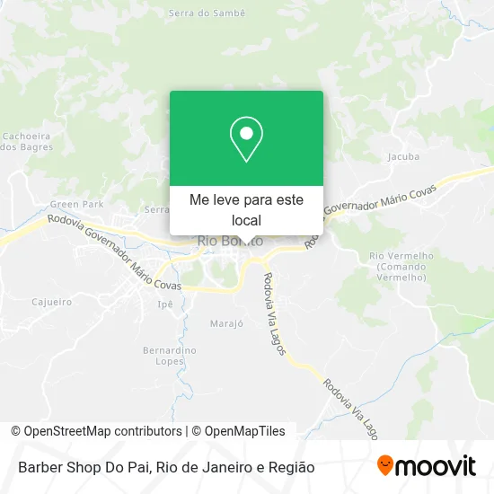 Barber Shop Do Pai mapa