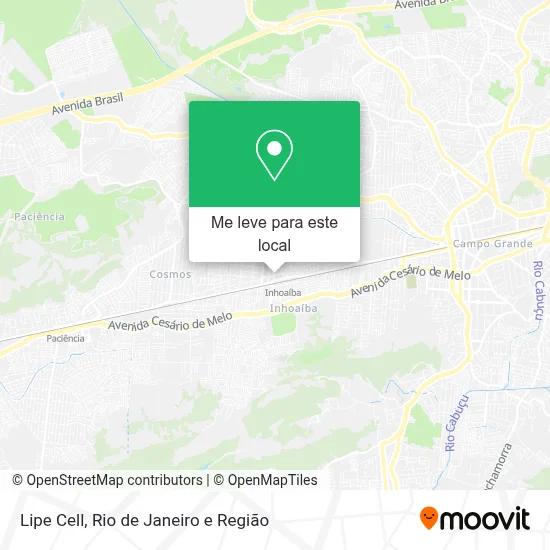 Lipe Cell mapa