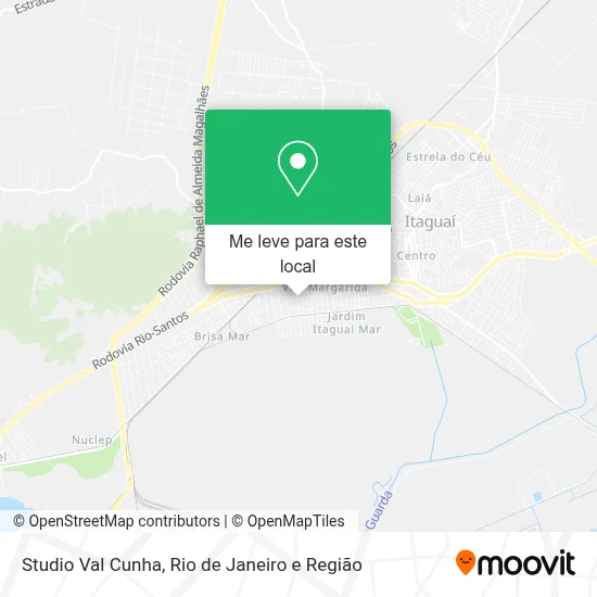 Studio Val Cunha mapa