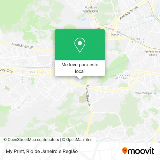 My Print mapa