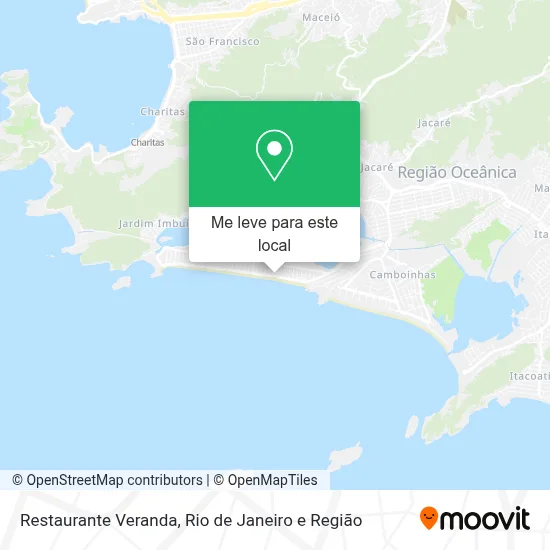 Restaurante Veranda mapa