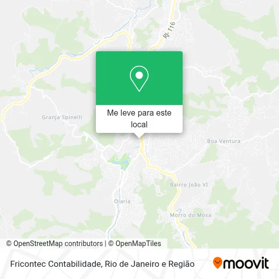 Fricontec Contabilidade mapa