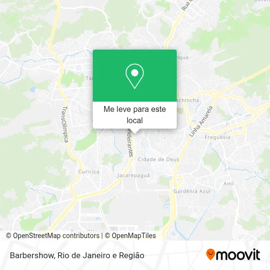 Barbershow mapa