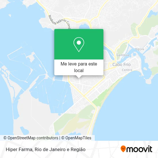 Hiper Farma mapa