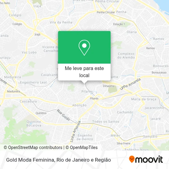 Gold Moda Feminina mapa