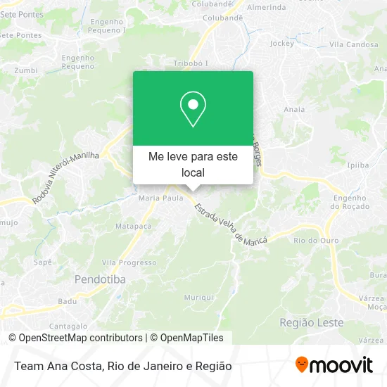 Team Ana Costa mapa