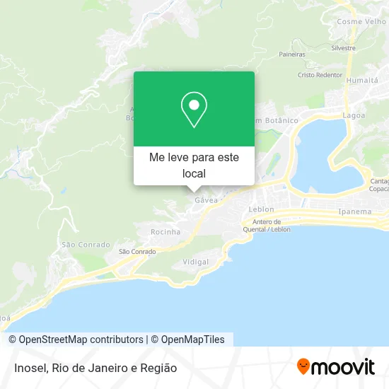 Inosel mapa