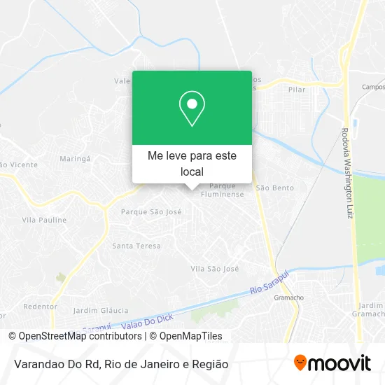 Varandao Do Rd mapa