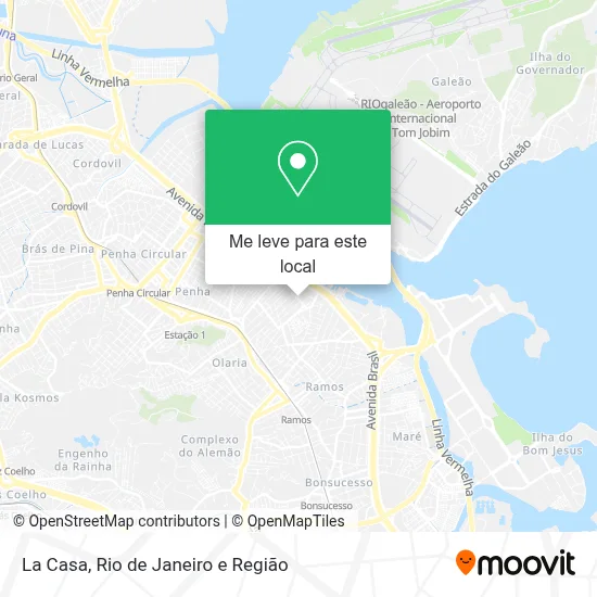 La Casa mapa