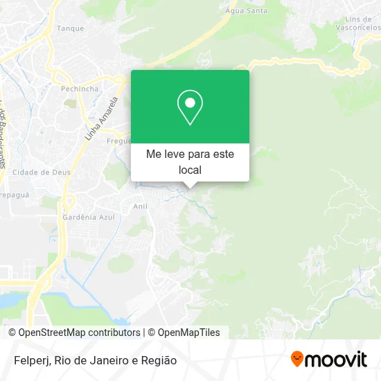 Felperj mapa