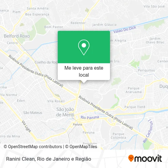 Ranini Clean mapa