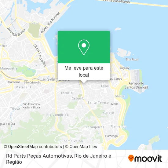 Rd Parts Peças Automotivas mapa