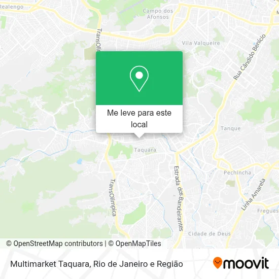 Multimarket Taquara mapa