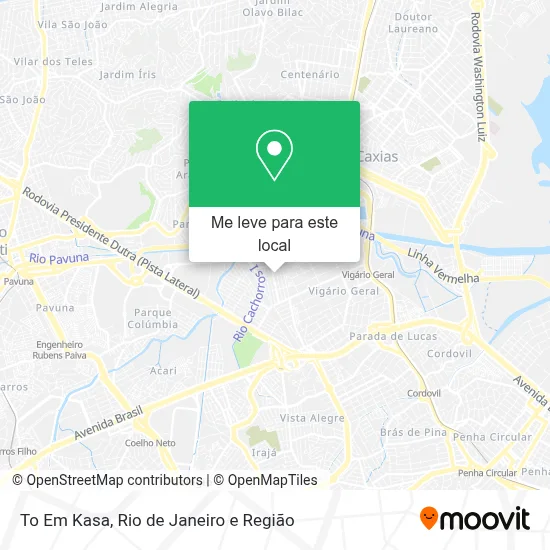 To Em Kasa mapa
