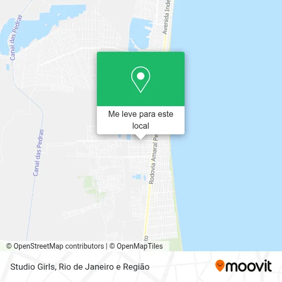 Studio Girls mapa