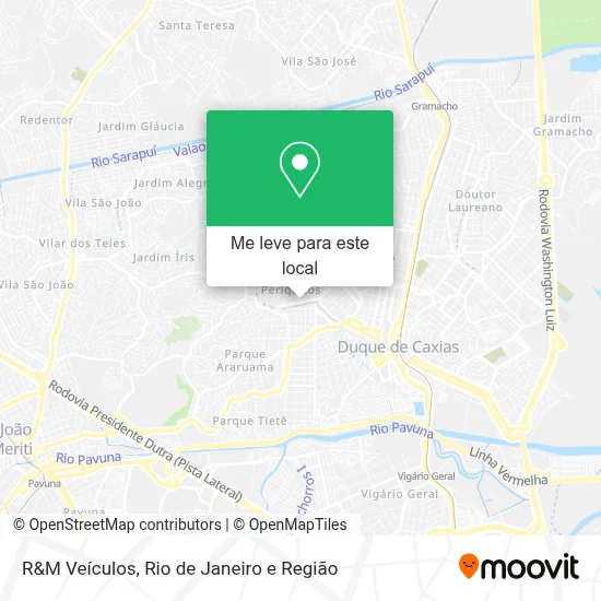 R&M Veículos mapa