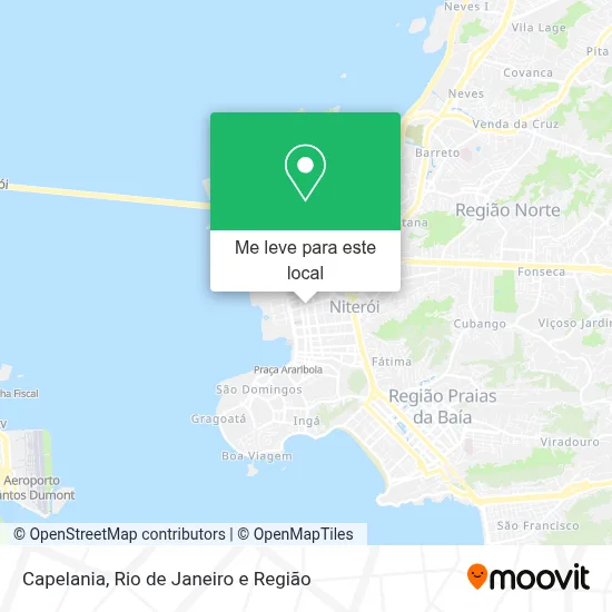 Capelania mapa