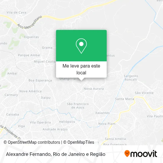 Alexandre Fernando mapa