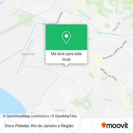 Doce Paladar mapa