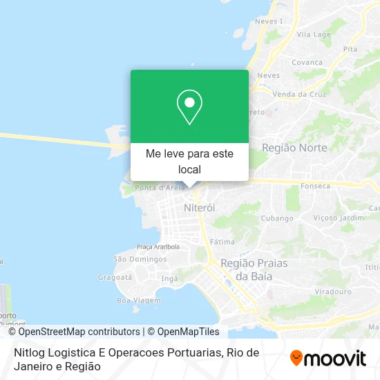 Nitlog Logistica E Operacoes Portuarias mapa