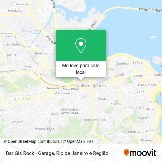 Bar Gls Rock - Garage mapa