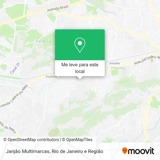 Janjão Multimarcas mapa