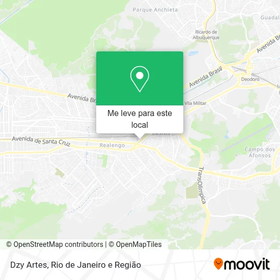 Dzy Artes mapa