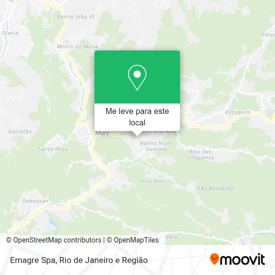 Emagre Spa mapa