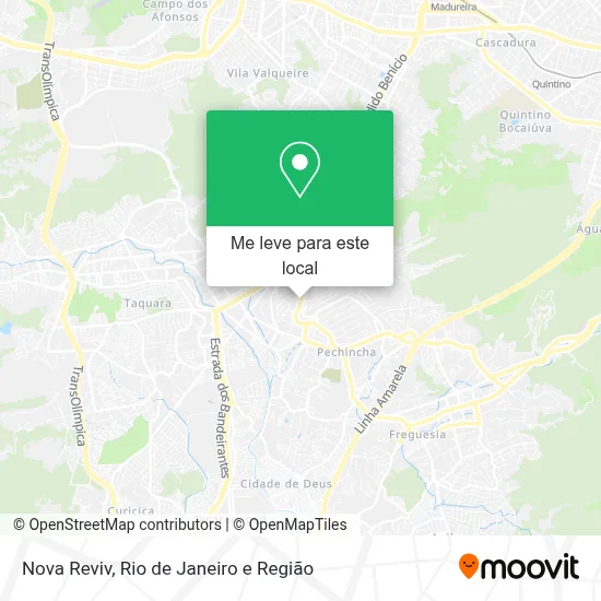 Nova Reviv mapa