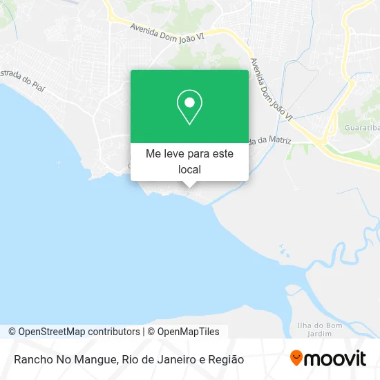 Rancho No Mangue mapa