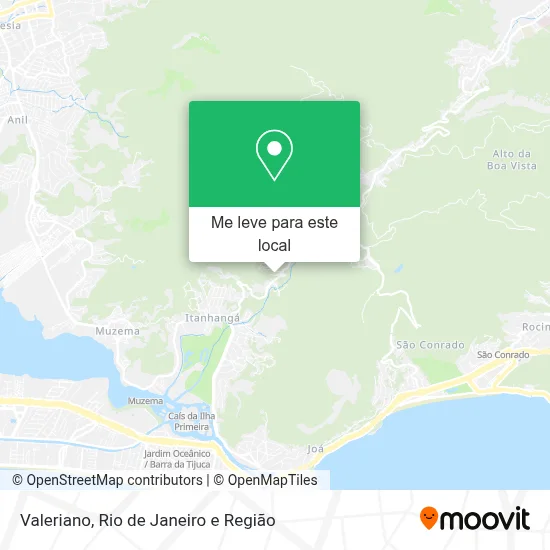 Valeriano mapa