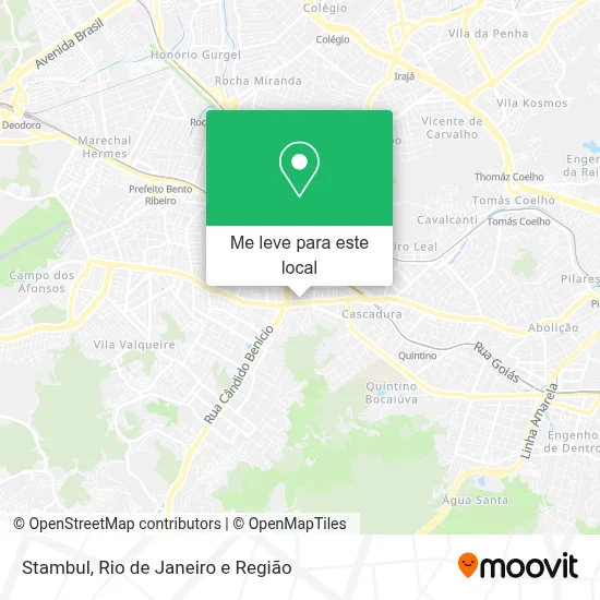 Stambul mapa