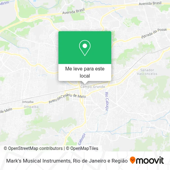 Mark's Musical Instruments mapa