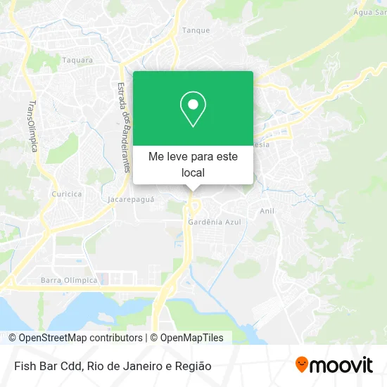 Fish Bar Cdd mapa