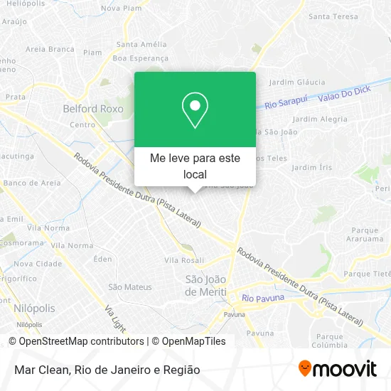 Mar Clean mapa